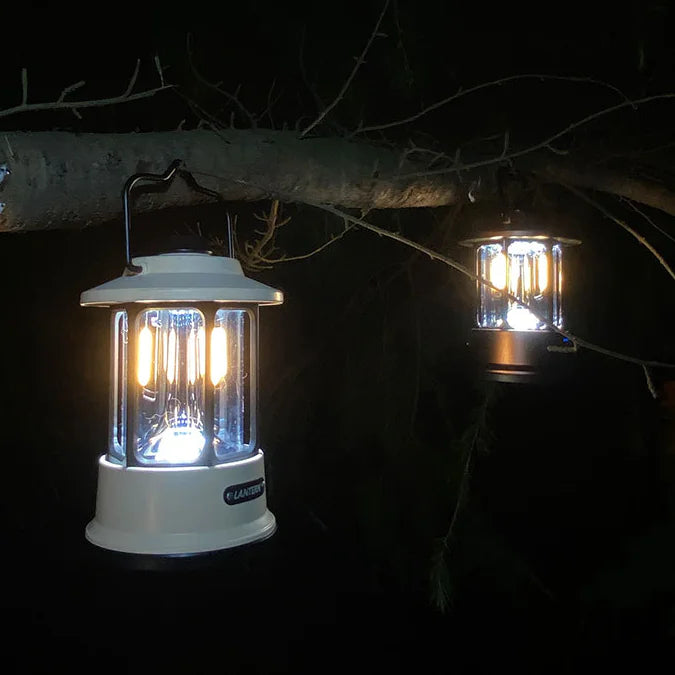 Retro Portable Emergency Tent Lights for Camping - DoCamping