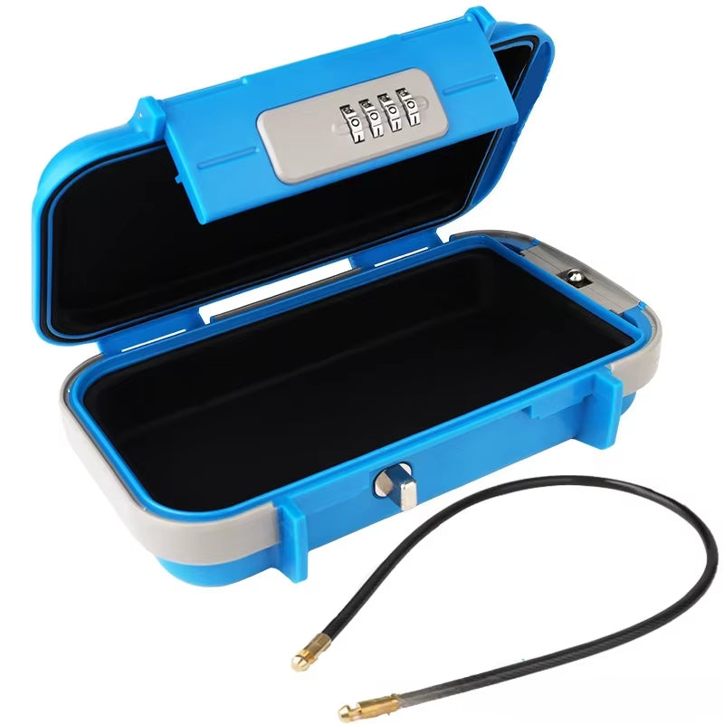 Travel Hotel Beach Portable Mobile Storage Box Password Valuable Items Safe Box