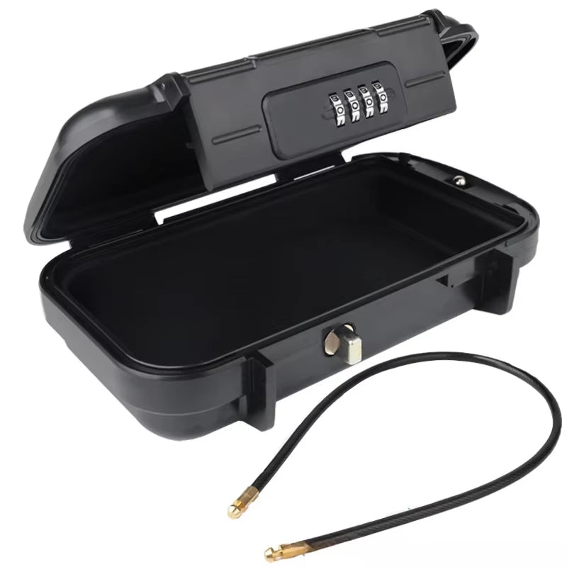 Travel Hotel Beach Portable Mobile Storage Box Password Valuable Items Safe Box