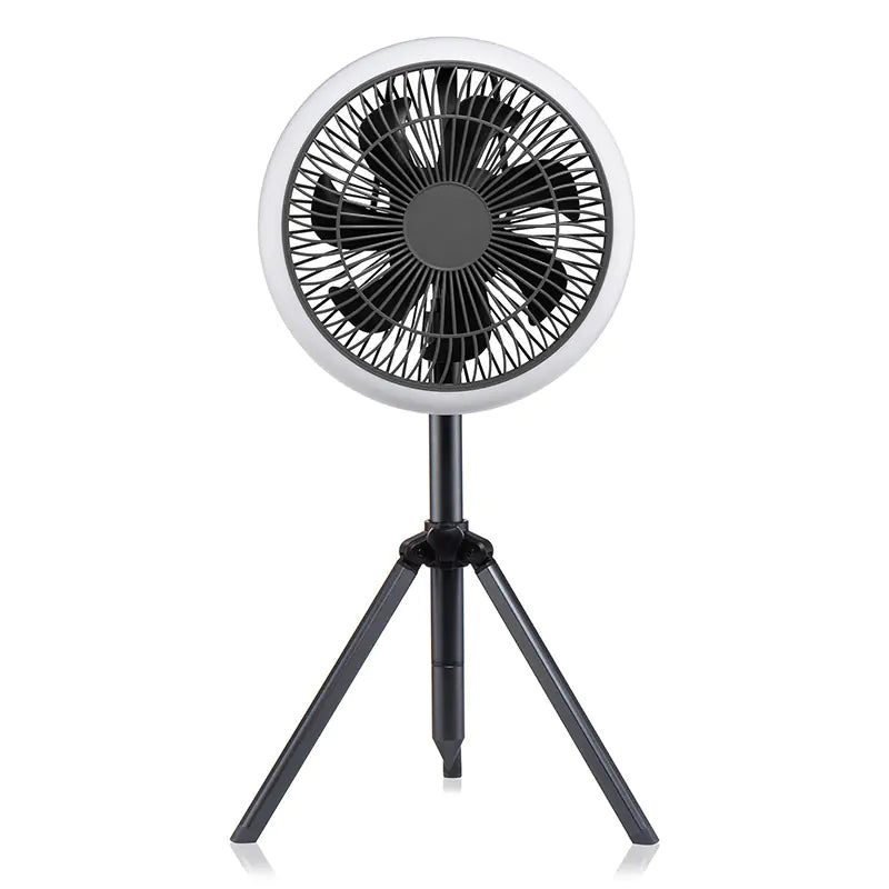 Portable USB Rechargeable Camping Tent Fan & Light - DoCamping