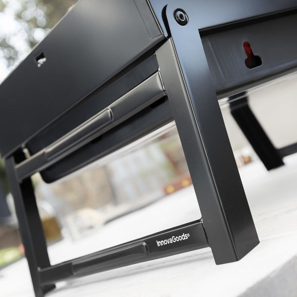Folding Portable Barbecue for use with Charcoal BearBQ - DoCamping