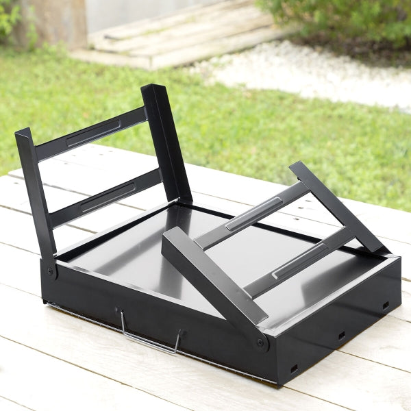 Folding Portable Barbecue for use with Charcoal BearBQ - DoCamping