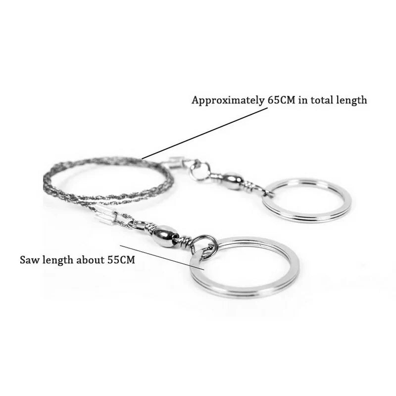 Outdoor String Wood Wire Saw (1 Piece) - DoCamping