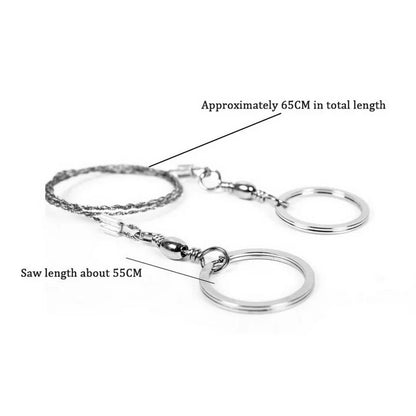 Outdoor String Wood Wire Saw (1 Piece) - DoCamping