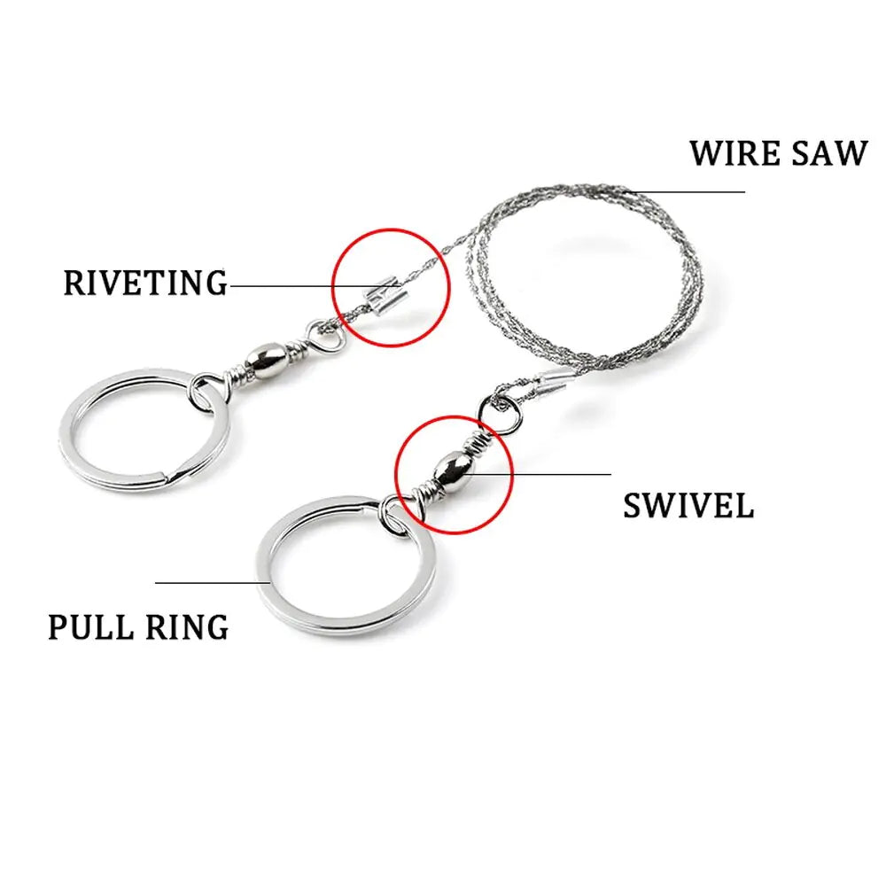 Outdoor String Wood Wire Saw (1 Piece) - DoCamping