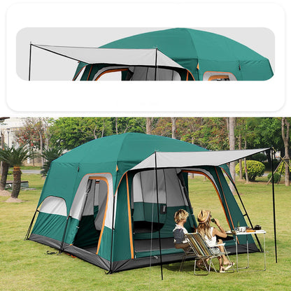 Outdoor Travel Camping Tent Waterproof Tent Portable Rainproof Sunshine-proof Tent Fishing Hiking Sunshine Shelter