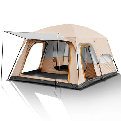 Outdoor Travel Camping Tent Waterproof Tent Portable Rainproof Sunshine-proof Tent Fishing Hiking Sunshine Shelter