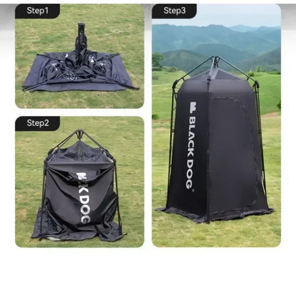 Shower Tent Booth One-touch Shelter Single Tent Tourist Awning Ultralight Fishing Outdoor Mobile Toilet Rainproof and Windproof