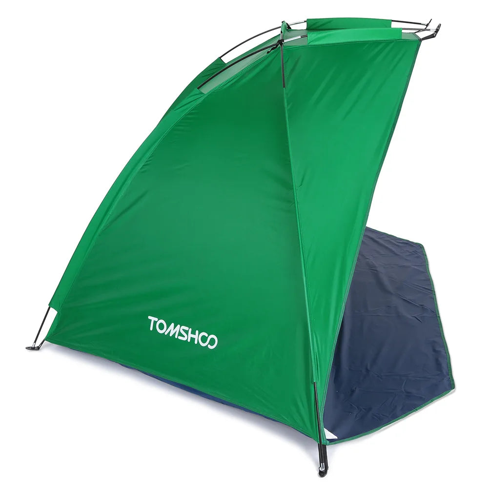 TOMSHOO Camping Tent Outdoor Sports Sunshade Tent Oxford Fabric Lightweight Tent for Fishing Picnic Beach Park