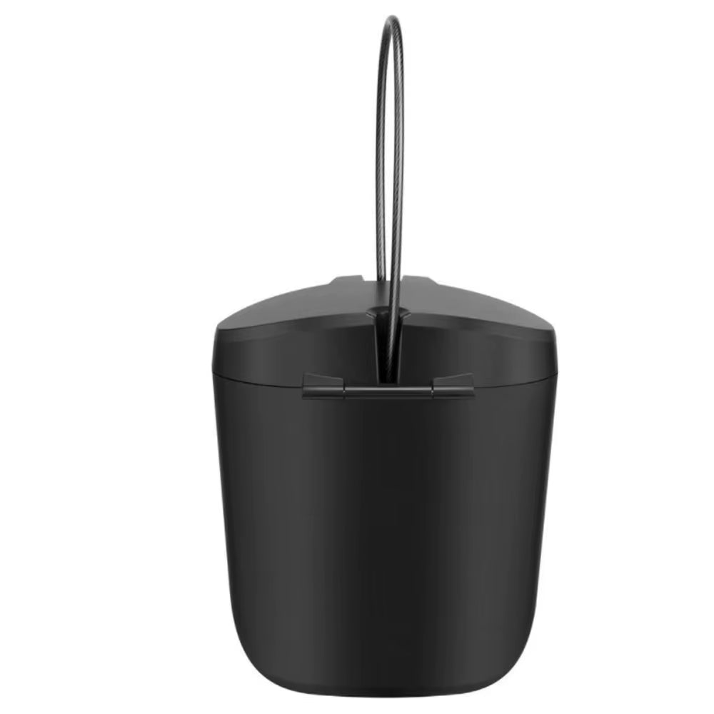 Outdoor Portable Safe Box Beach Bucket with Steel Wire Hidden Safes 3-Digit Password Lock Storage Box for Riding Sports Swimming