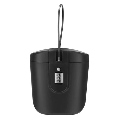 2024 Enhanced Portable Beach Bucket Password Box Storage Outdoor Mini Mobile Phone Wallet Safe and Portable Handle Designer Anti