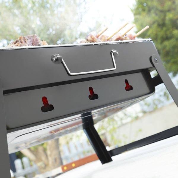 Folding Portable Barbecue for use with Charcoal BearBQ - DoCamping