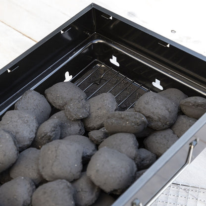 Folding Portable Barbecue for use with Charcoal BearBQ - DoCamping