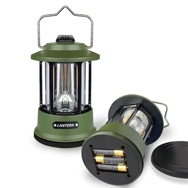 Retro Portable Emergency Tent Lights for Camping - DoCamping